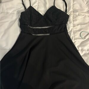 Black homecoming dress XS